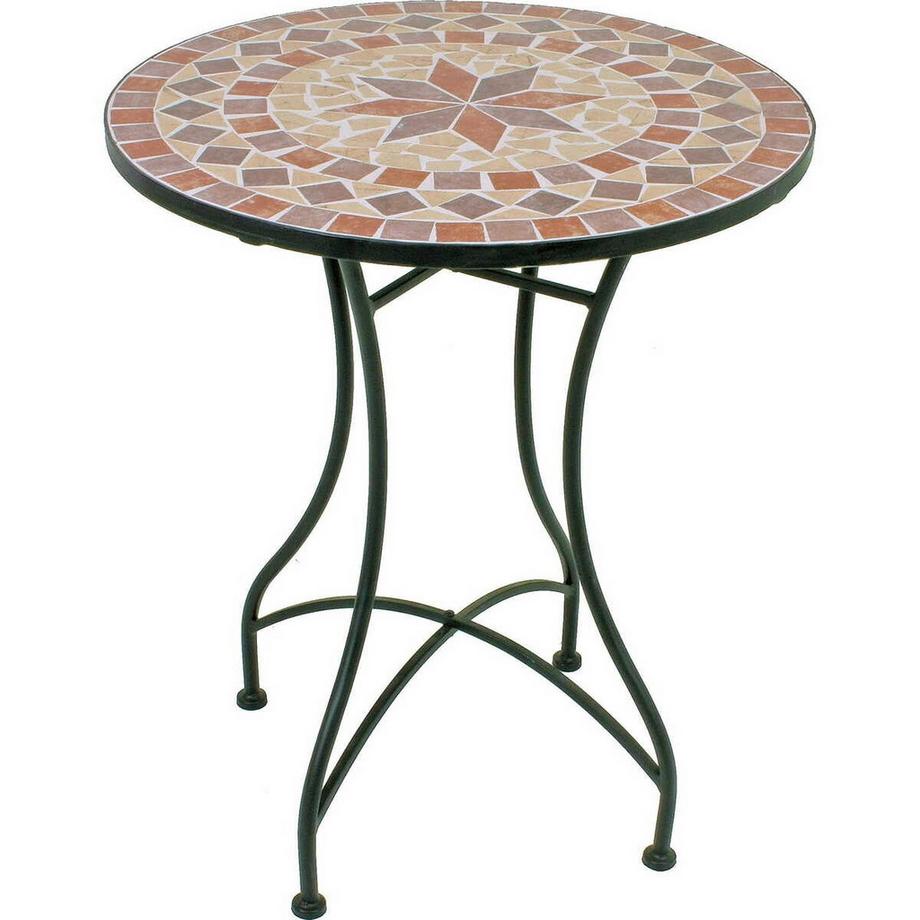 mutoni Balkon-Set Amarillo Mosaik ocker (3-tlg)  