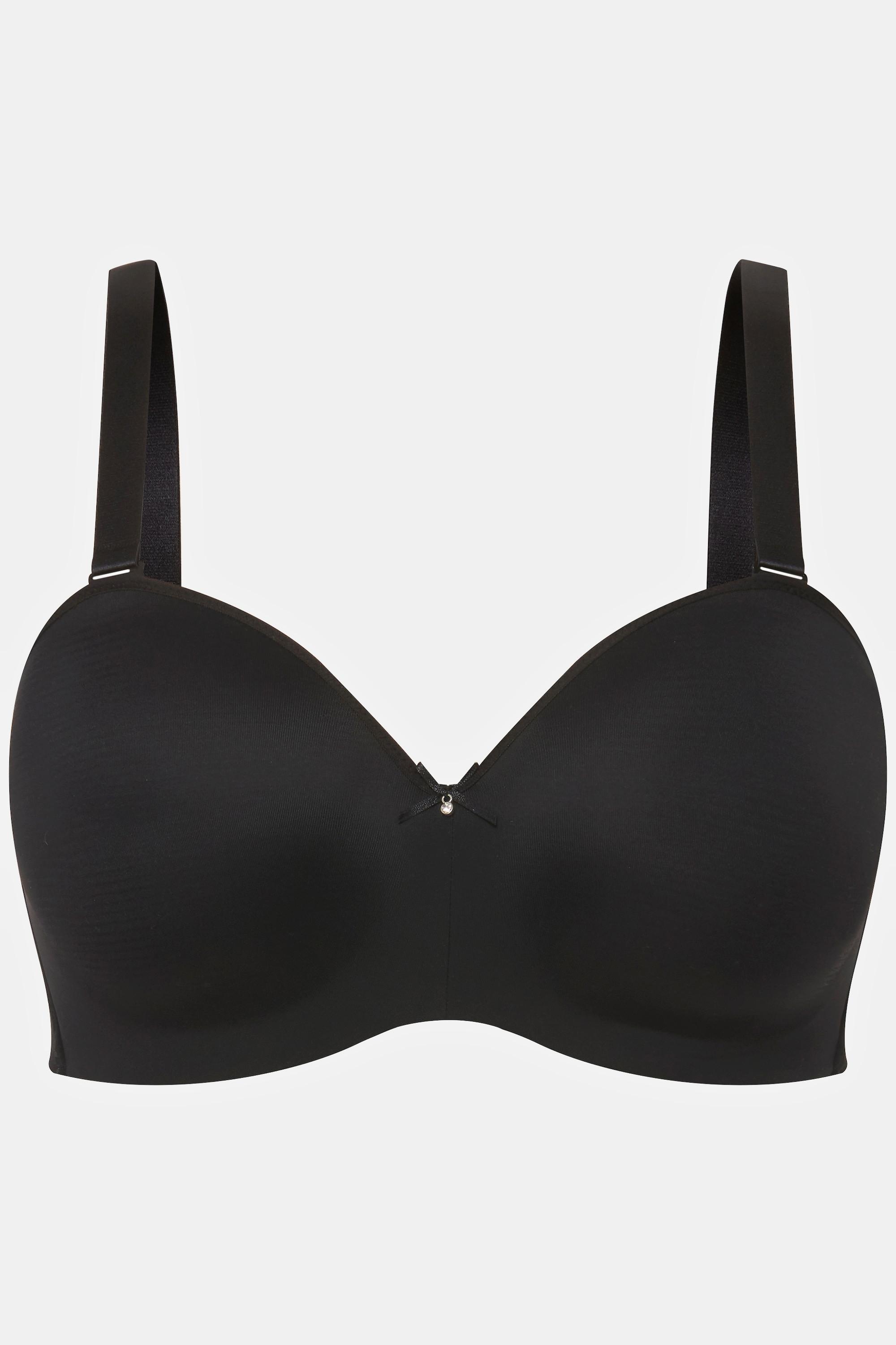 Ulla Popken  Reggiseno versatile con coppe morbide e spalline staccabili, coppa C-E 