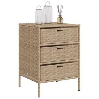 VidaXL Gartenschrank poly-rattan  