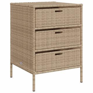 VidaXL Gartenschrank poly-rattan  