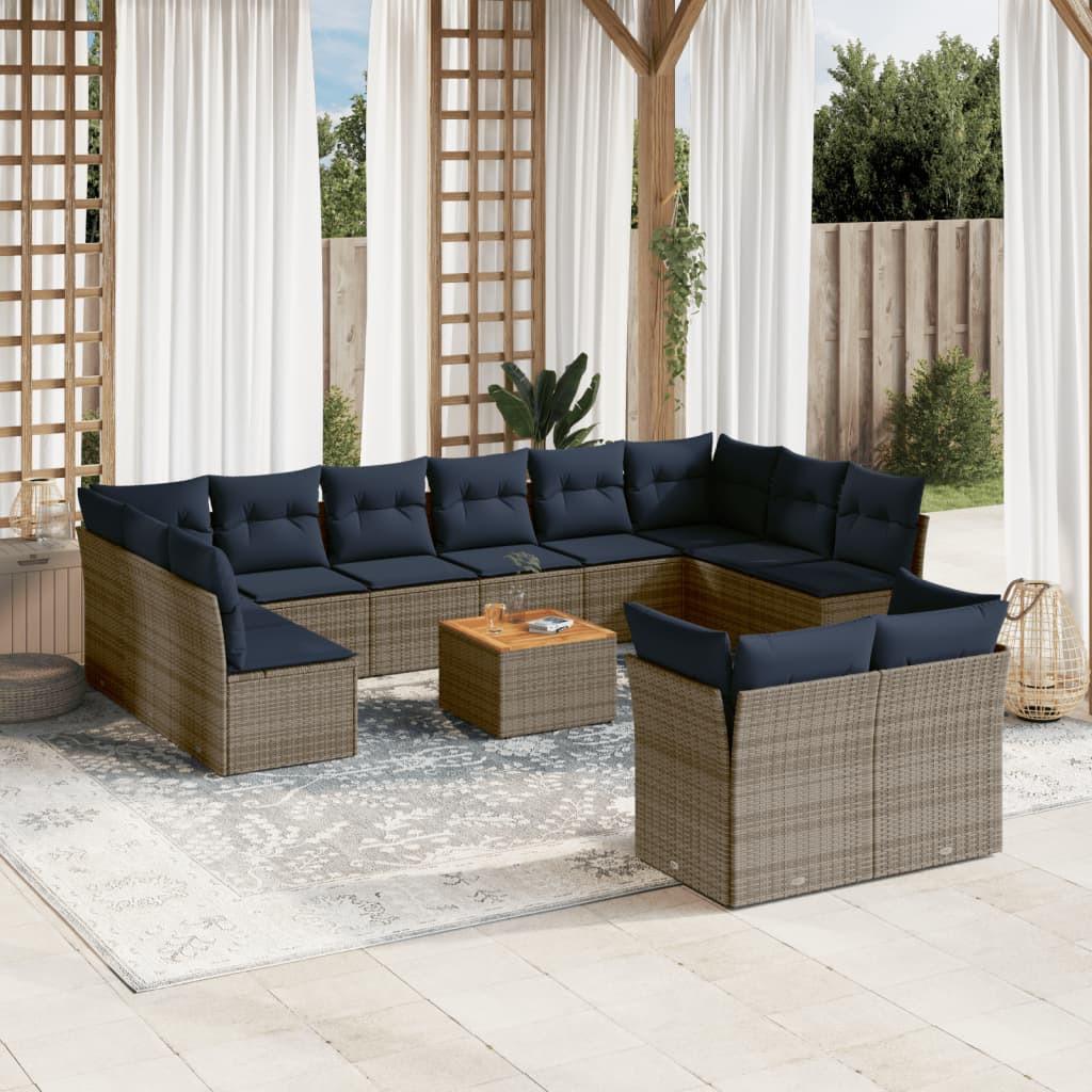 VidaXL Garten sofagarnitur poly-rattan  