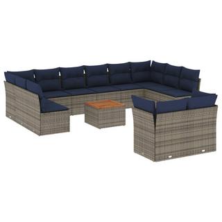 VidaXL Garten sofagarnitur poly-rattan  