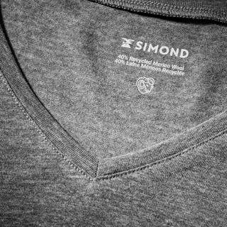 SIMOND  T-shirt maniche corte donna merino 