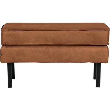 Hocker Rodeo Recycling Leder Cognac