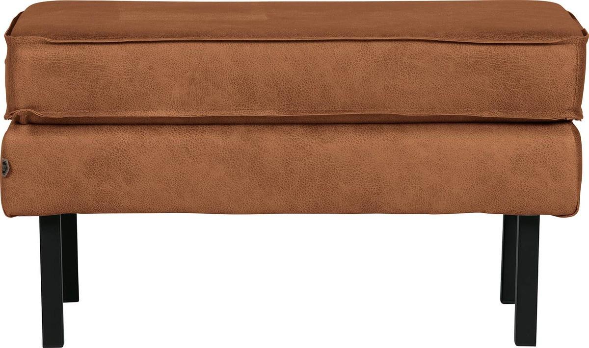 mutoni Hocker Rodeo Recycling-Leder cognac  