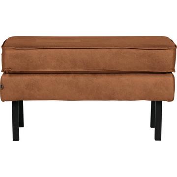 Hocker Rodeo Recycling-Leder cognac