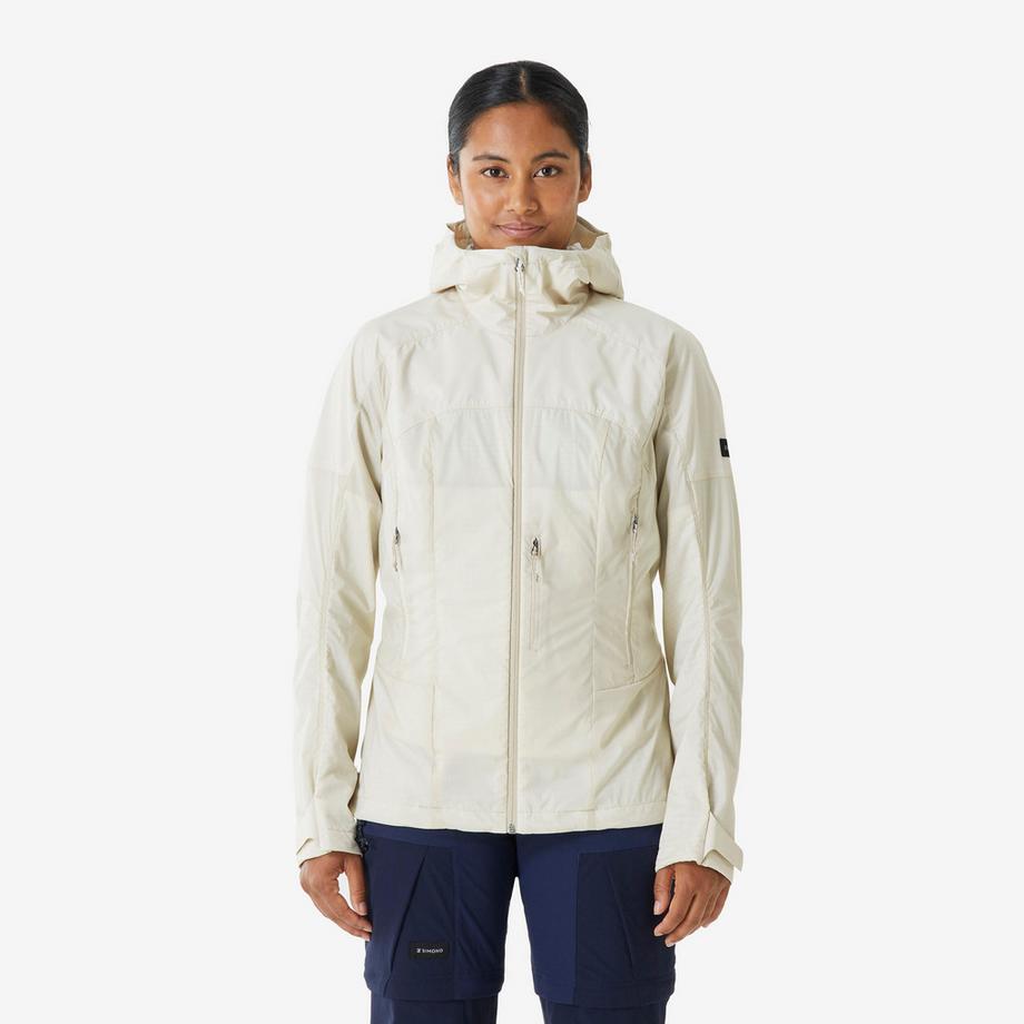 Winddichte Softshell-Trekkingjacke für Frauen, MT900
