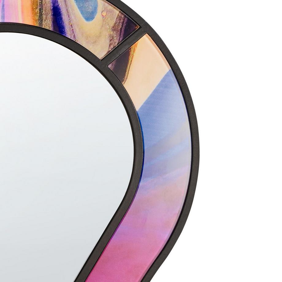 Beliani Wandspiegel aus Glas  PULNOY  