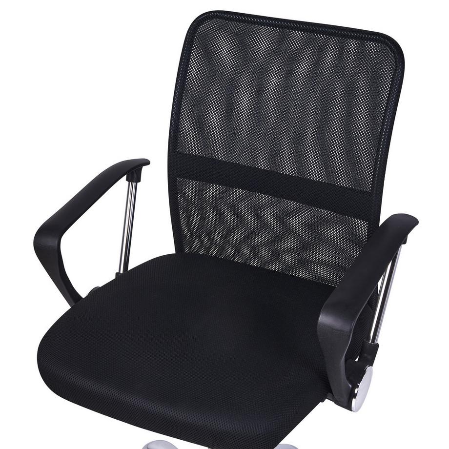 Beliani Chaise de bureau en Tissu maillé  BEST  