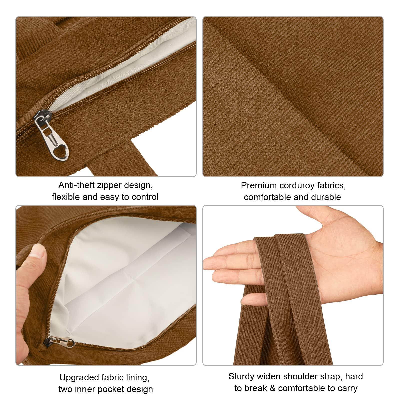 Only-bags.store Kordeltasche Umhängetasche mit Reissverschluss  