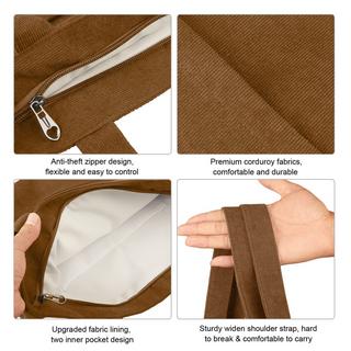 Only-bags.store Kordeltasche Umhängetasche mit Reissverschluss  