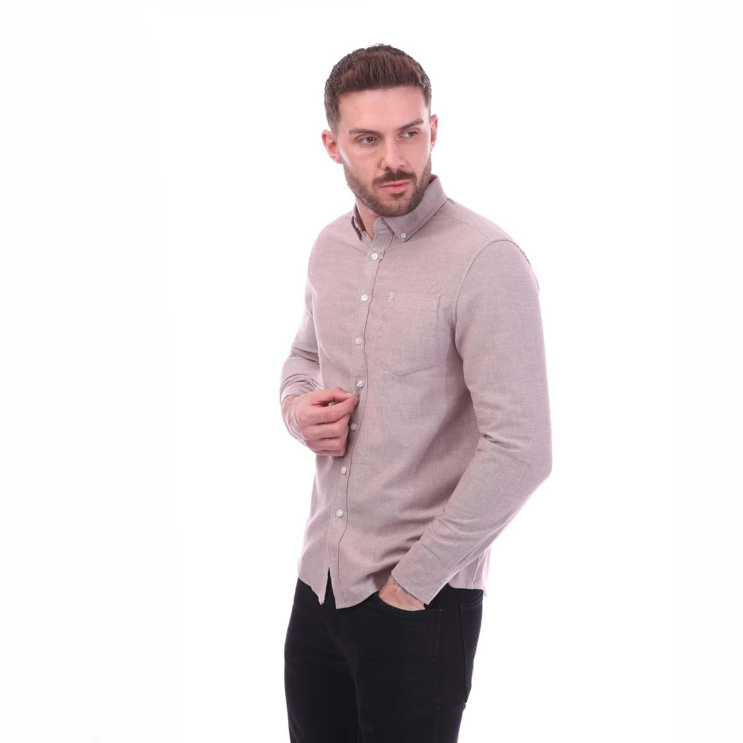 FARAH Drayton Langarm Button Down Hemd  