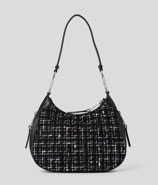 KARL LAGERFELD  KPINS BOUCLE MEDIUM SHOULDER BAG-0 