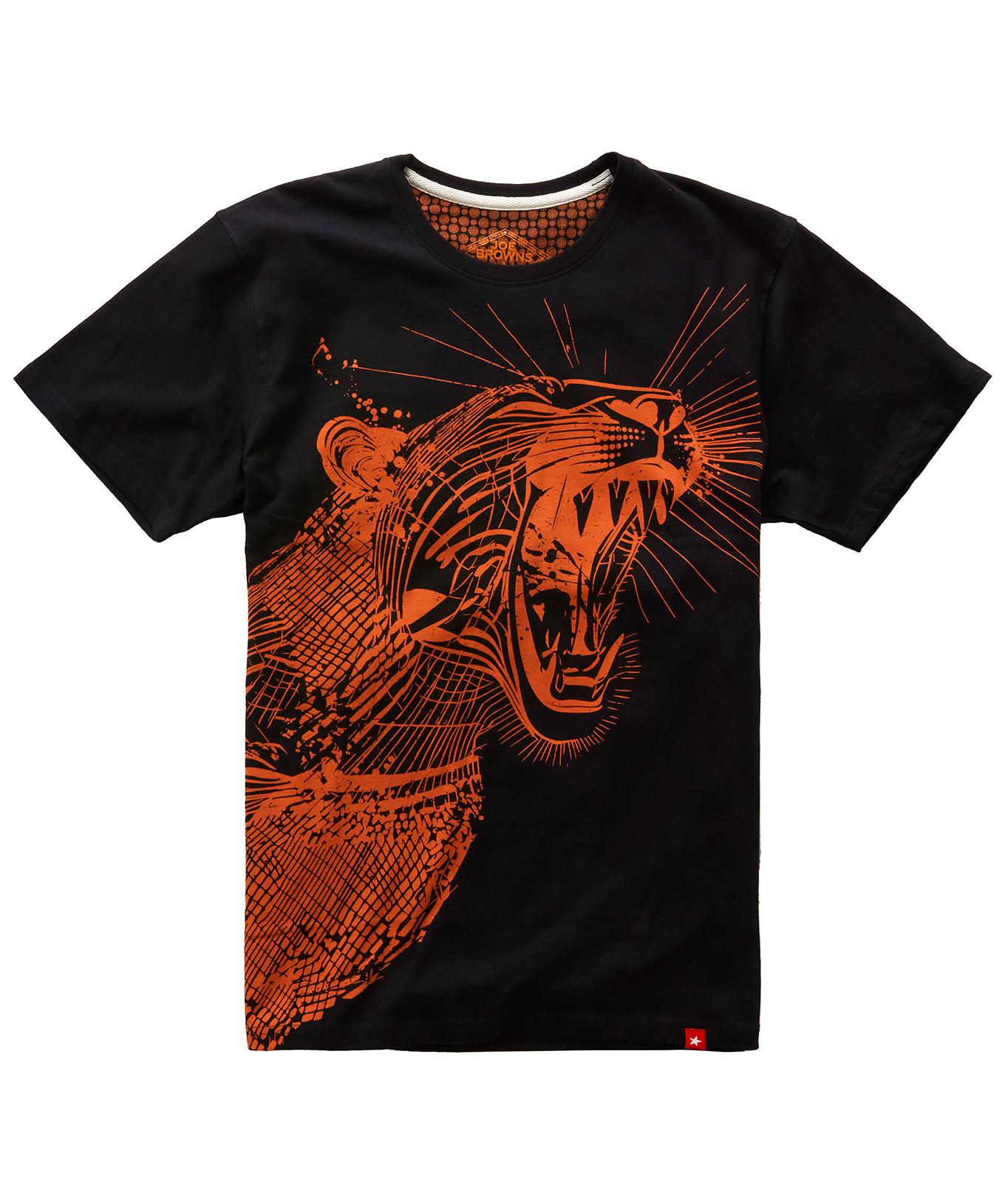 Joe Browns  Geometrisches Tiger-Grafik-T-Shirt 