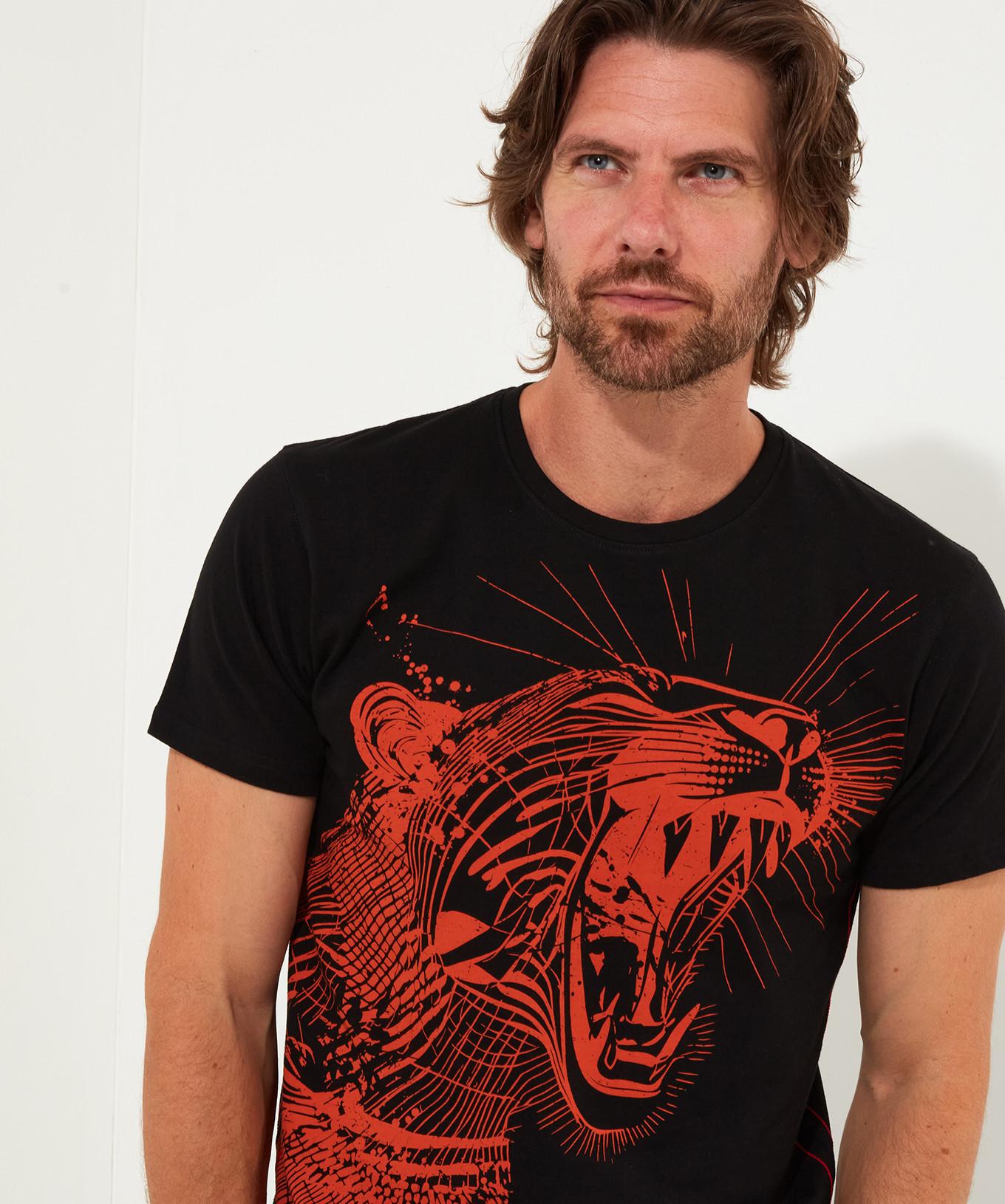 Joe Browns  Geometrisches Tiger-Grafik-T-Shirt 