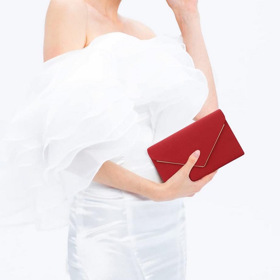 Only-bags.store Clutch für Hochzeitskettentasche, Handtaschen klein  