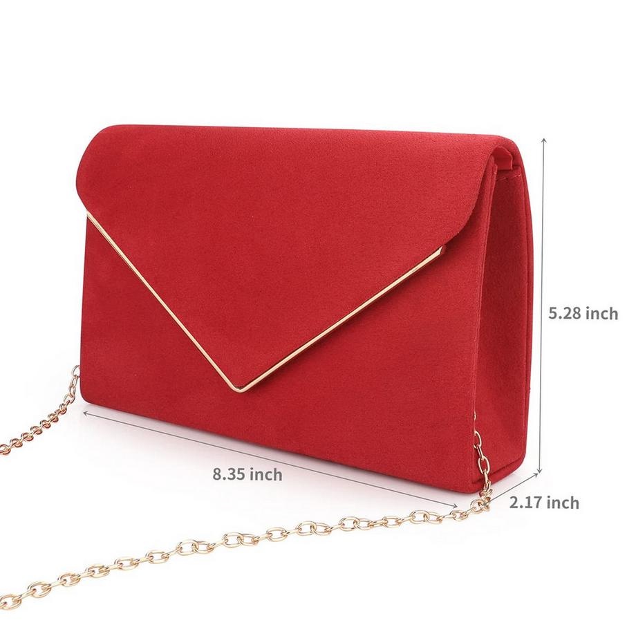 Only-bags.store Clutch für Hochzeitskettentasche, Handtaschen klein  