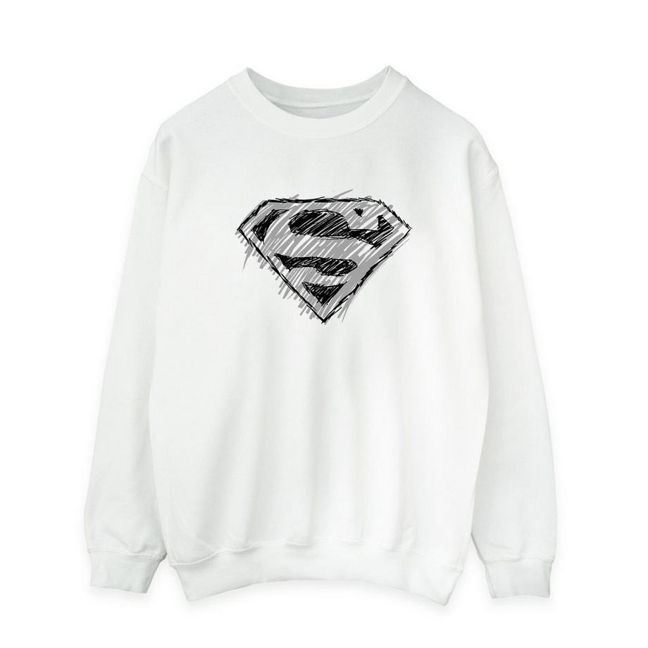DC COMICS Superman Sketch Logo Sweatshirt  