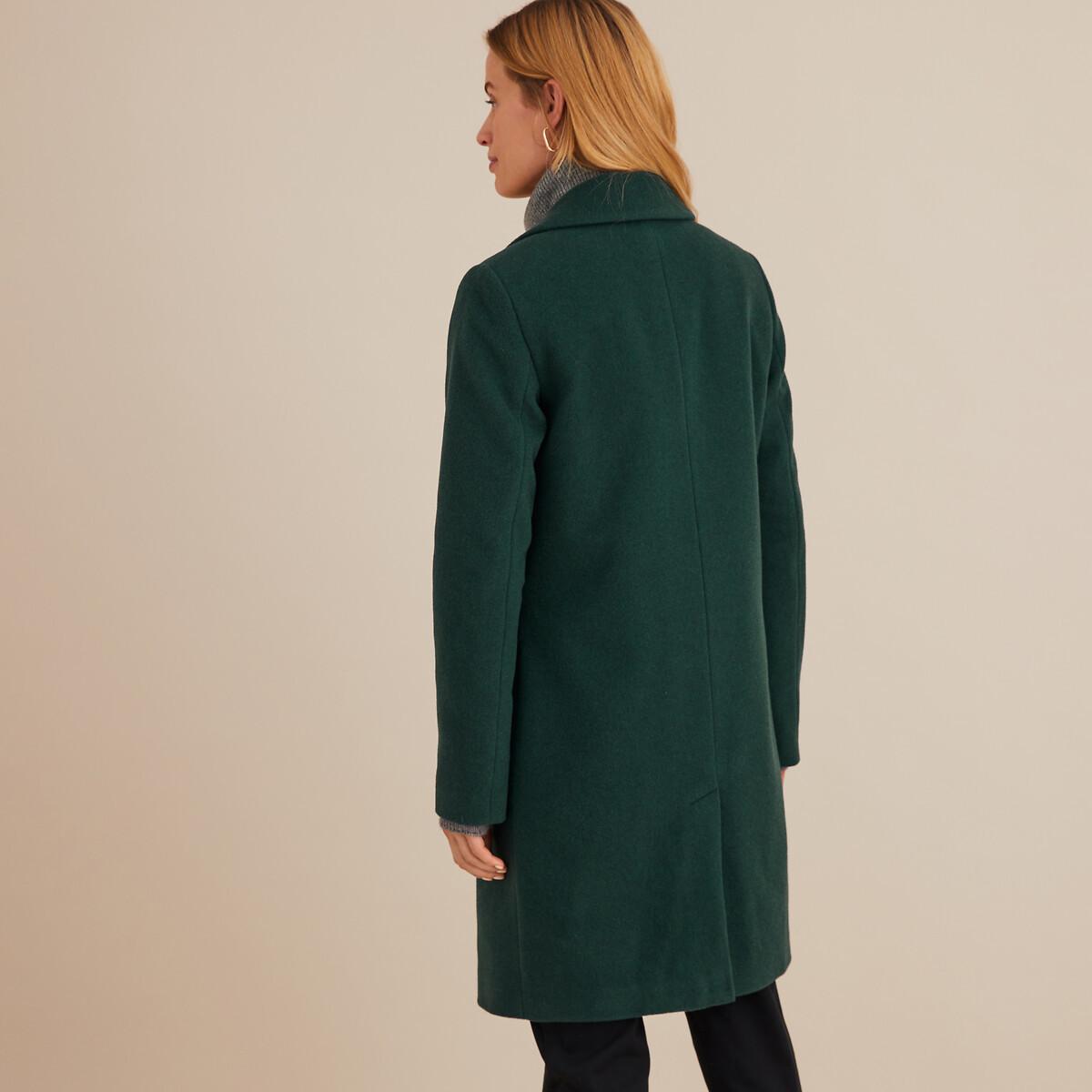 La Redoute Collections  Manteau mi-long fermeture boutonnée 