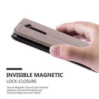 Cadorabo  Housse compatible avec LG K7 2017 - Coque de protection avec fermeture magnétique, fonction de support et compartiment pour carte 