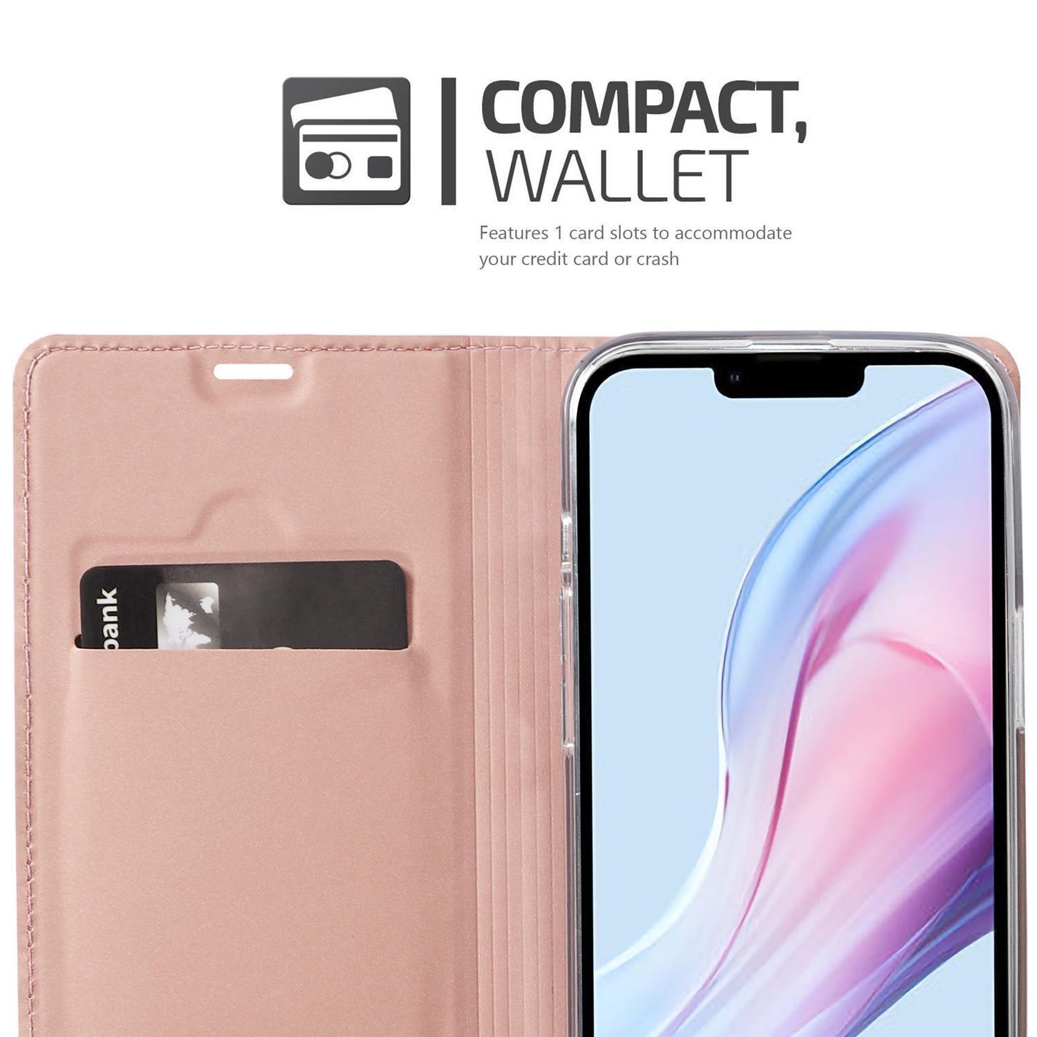 Cadorabo  Housse compatible avec Apple iPhone 13 - Coque de protection avec fermeture magnétique, fonction de support et compartiment pour carte 