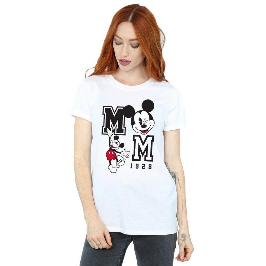 Disney Mickey Mouse T-Shirt Stampata  