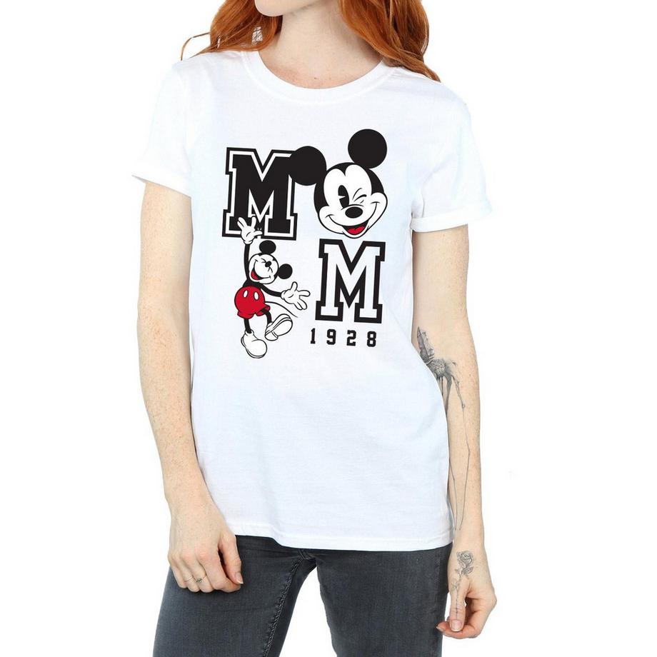 Disney Mickey Mouse T-Shirt Stampata  