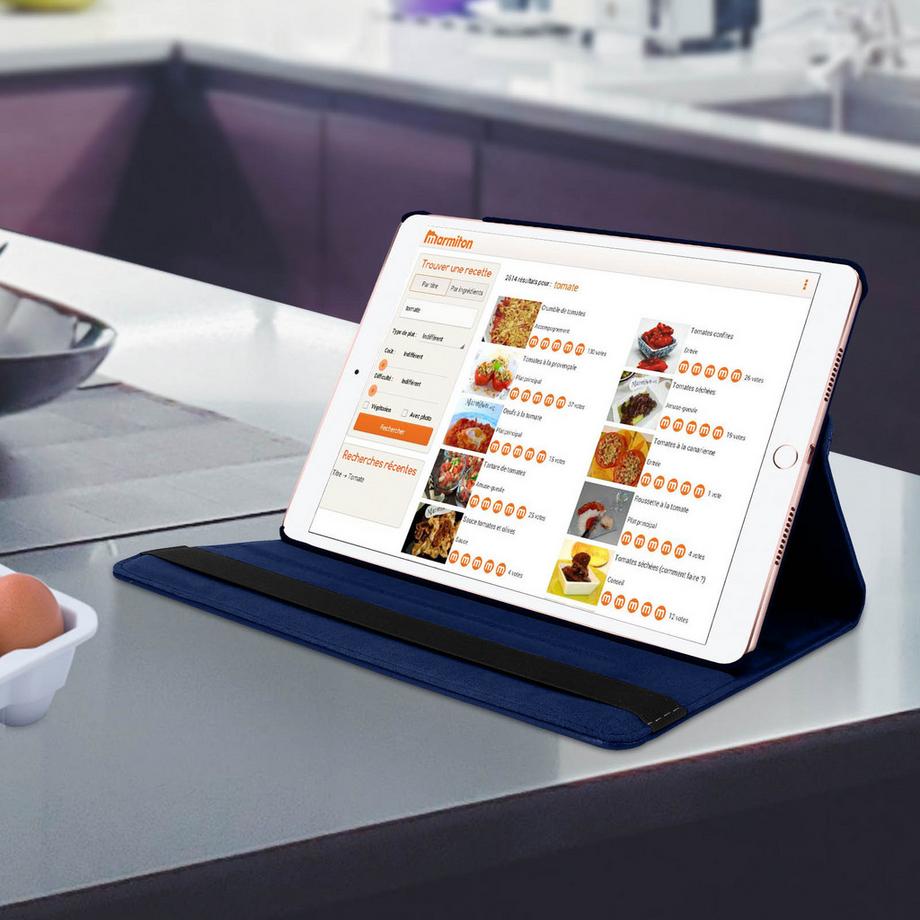 Avizar  Étui Support iPad Air 3/Pro 10.5 Bleu 