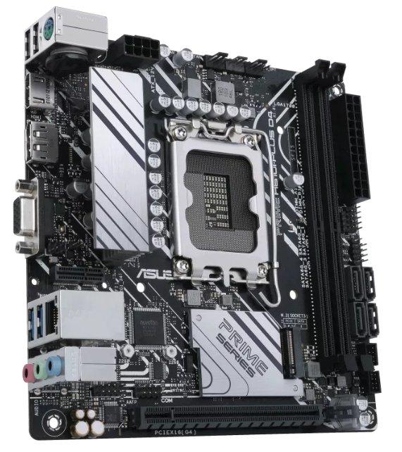 ASUS  PRIME H610I-PLUS D4-CSM Intel H610 LGA 1700 mini ITX 