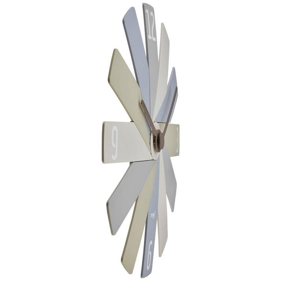 TFA Dostmann Quarz-Wanduhr zum Zusammenstecken CLOCK IN THE BOX  