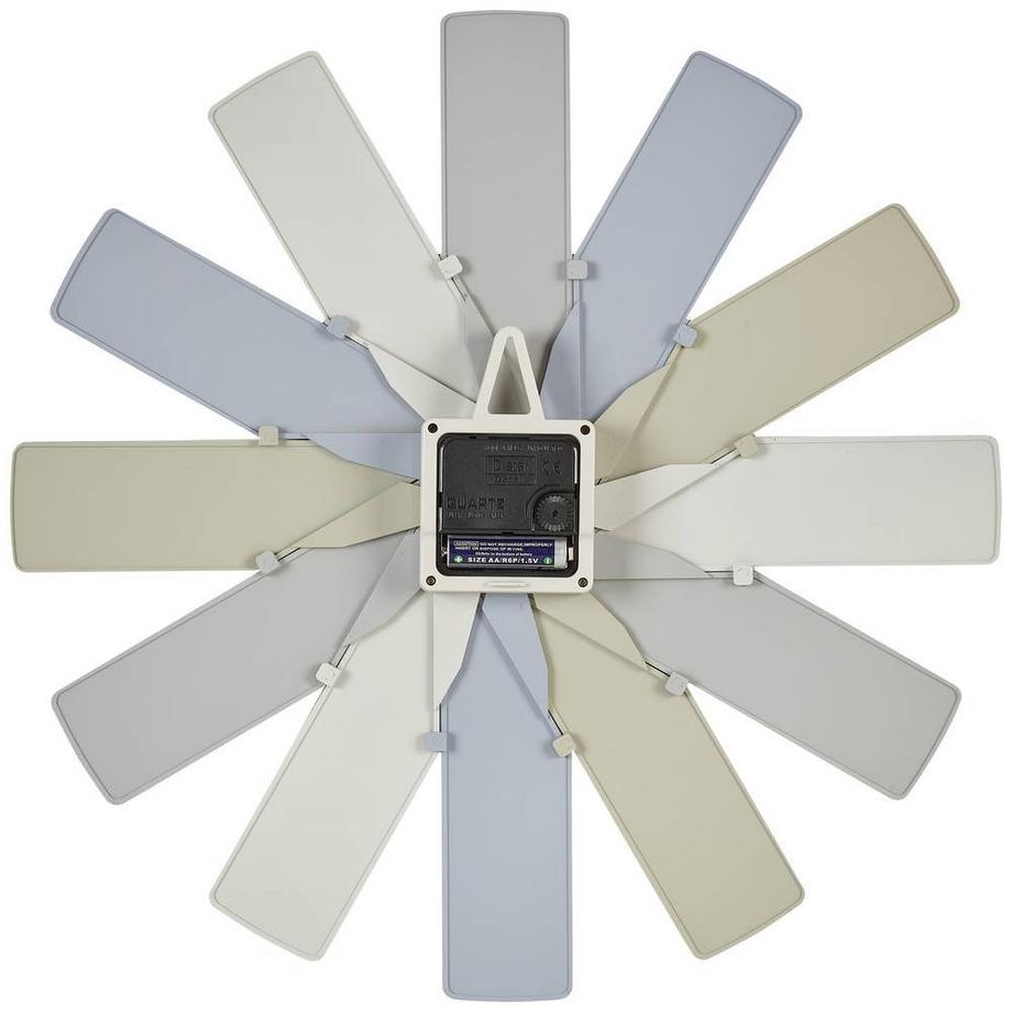 TFA Dostmann Quarz-Wanduhr zum Zusammenstecken CLOCK IN THE BOX  