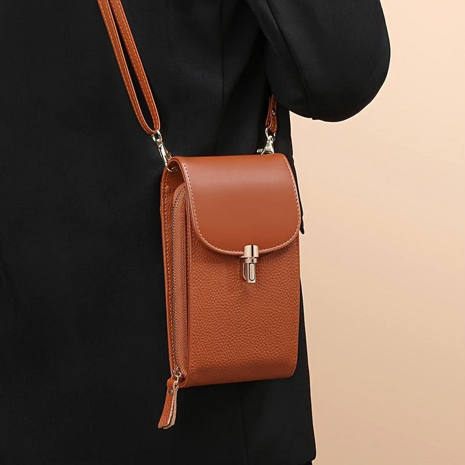 Only-bags.store Handytasche mit 8 Kartenfächer Umhängetasche  