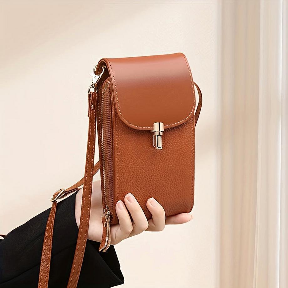 Only-bags.store Handytasche mit 8 Kartenfächer Umhängetasche  