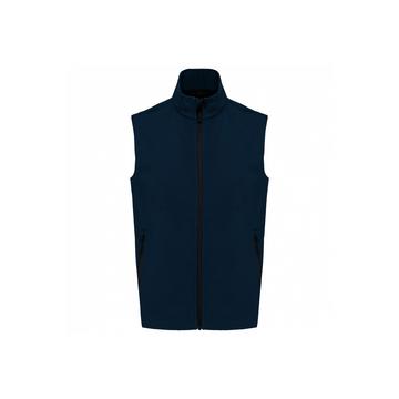 ökologisch verantwortungsvolle ärmellose 2-lagen-jacke