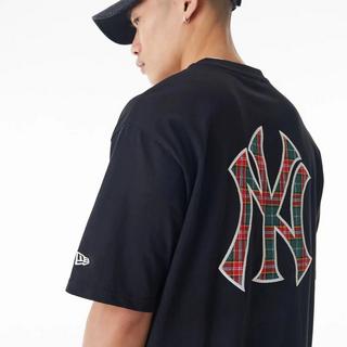 NEW ERA  t-shirt new york yankees mb tartan infi 