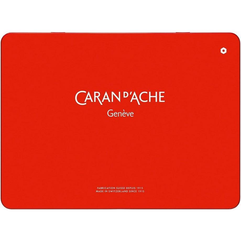 Caran d'Ache Farbstifte Metallschachtel mit 30 Farbstiften  