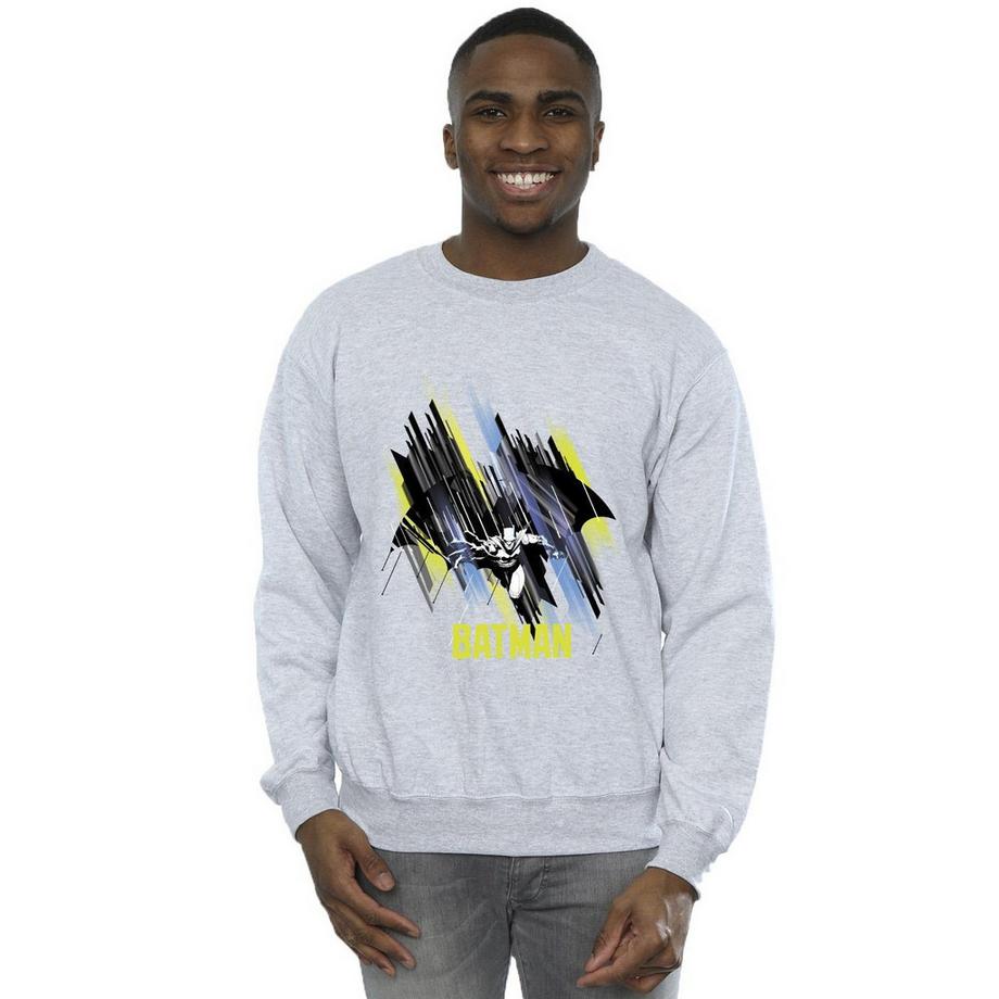 DC COMICS Batman Stampa Grafica Felpa  