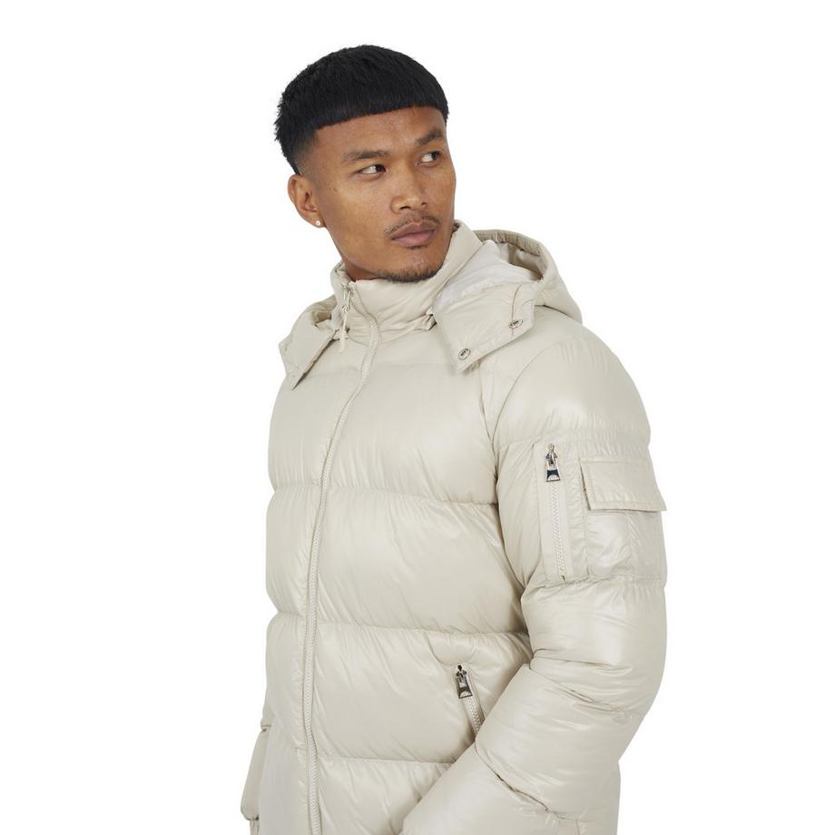 Brave Soul  Giacca Imbottita Nylon Collo A Imbuto 