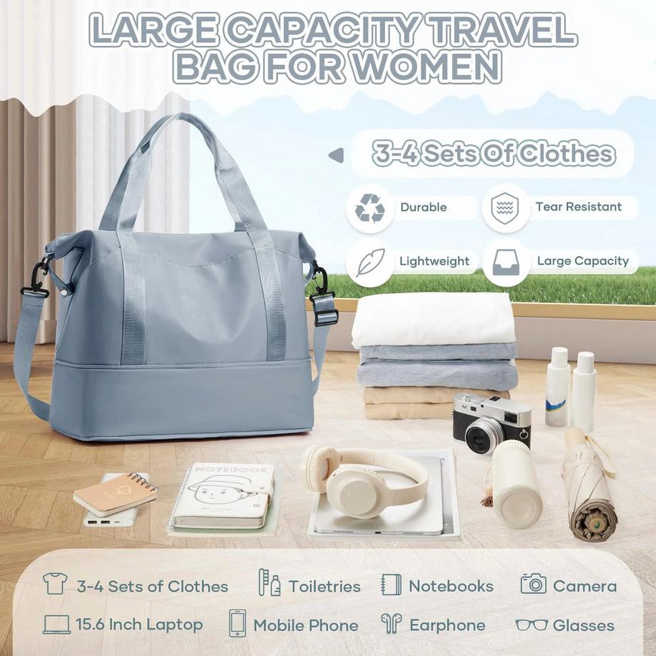 Only-bags.store Reisetasche Handgepäcktasche.Schwimmtasche Wasserdichte Reisetasche  