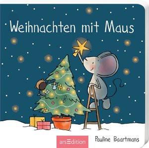 Weihnachten mit Maus Baartmans, Pauline (Illustrationen); Boese, Cornelia (Übersetzung) Couverture rigide 