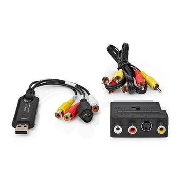 Video-Grabber | USB 2.0 | 480p | A / V-kabel / Scart