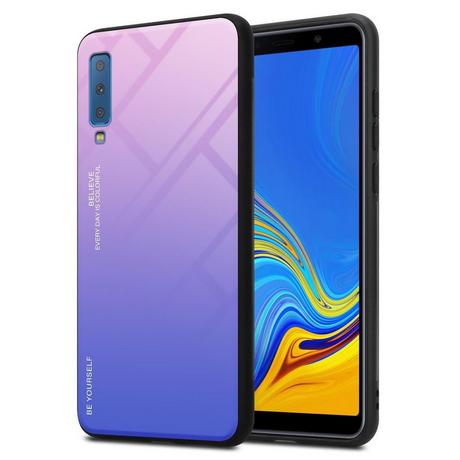 Cadorabo  Hülle für Samsung Galaxy A7 2018 Zweifarbig 