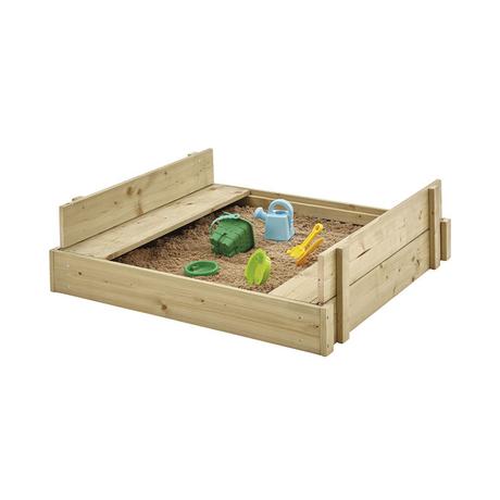 TP Toys  Sandkasten mit Holzdeckel FSC 