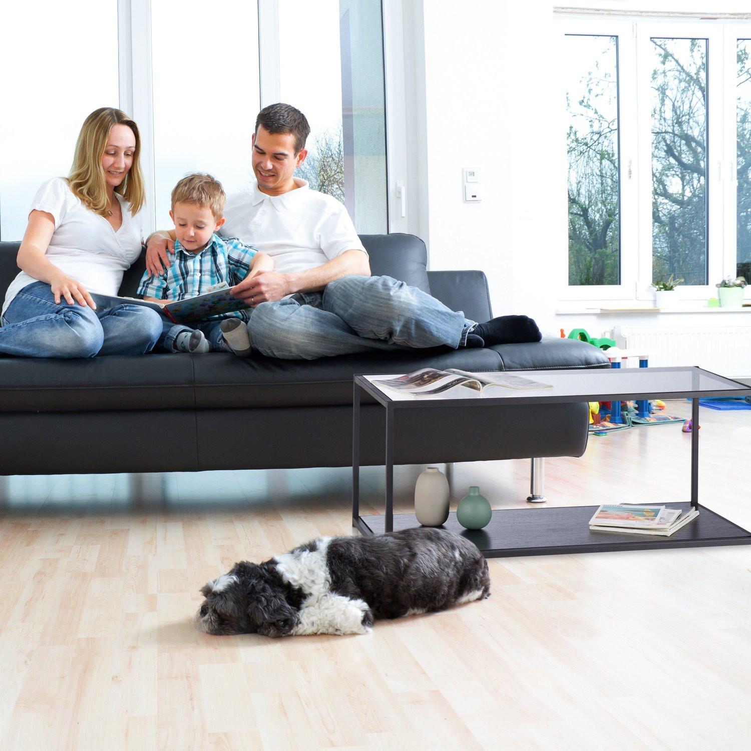 Northix Couchtisch aus Glas  