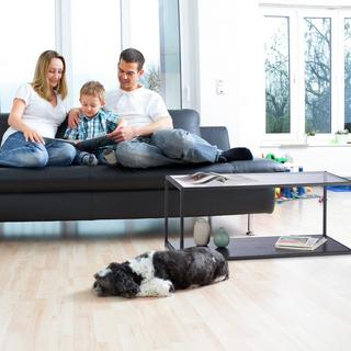 Northix Couchtisch aus Glas  