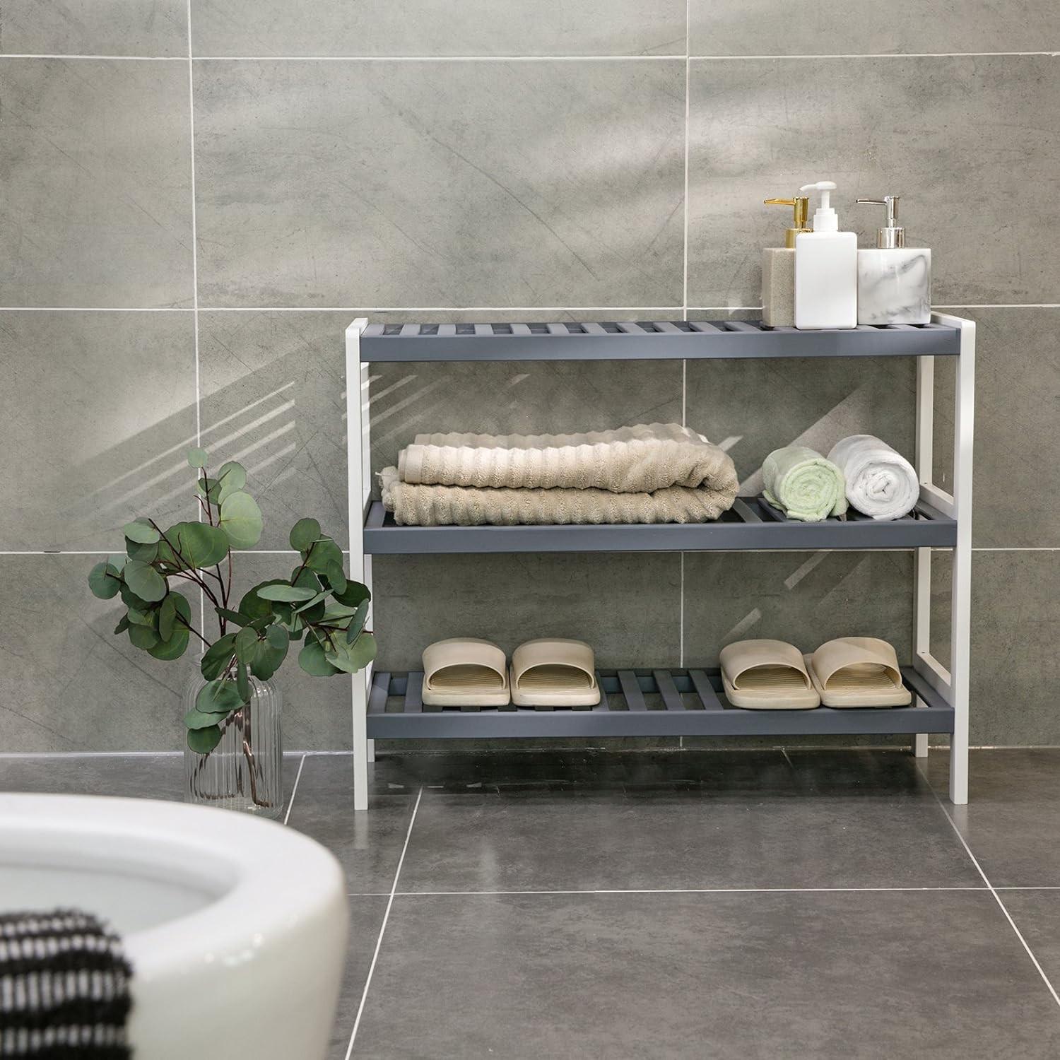 Pricenet Scarpiera in bambù naturale: resistente e leggera  