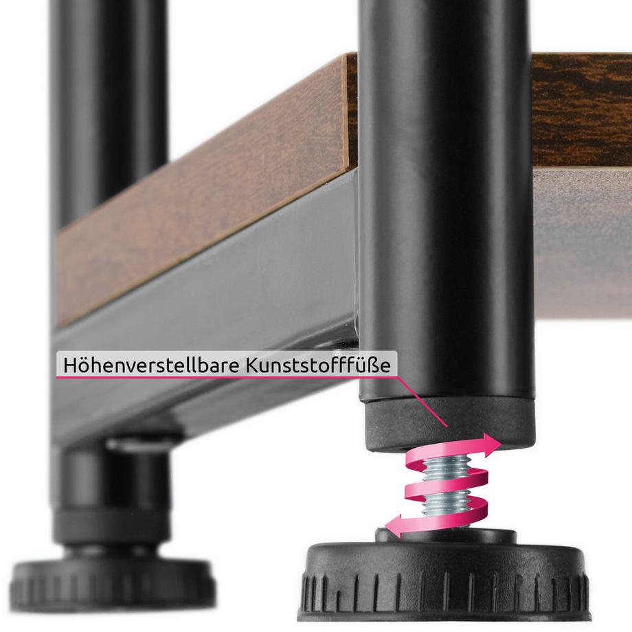 Tectake Tavolino Yonkers Stile industriale  