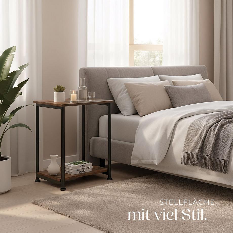 Tectake Beistelltisch Yonkers  