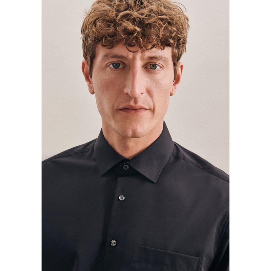 Seidensticker Chemise Business Regular Fit Manche longue Uni  