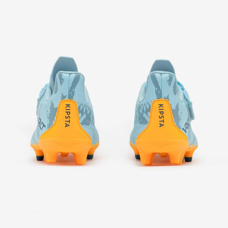KIPSTA  Chaussures de foot à crampons FG enfant - Scratch 